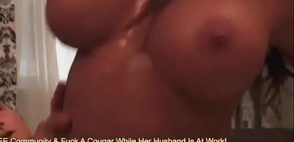  Nikki Sexx Pulls Off Her Gstring And Sticks Her Flabby Butt Down On A Hard Boner